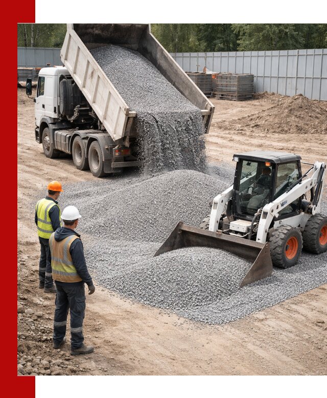 Доставка и продажа гранитного щебня фракции 0-5 в Сосновом Бору