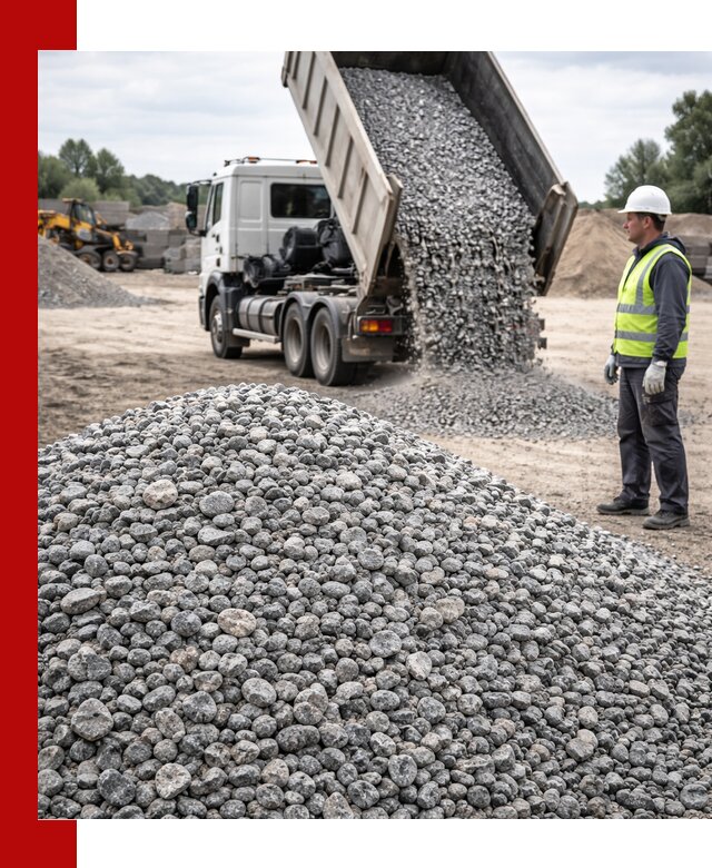 Доставка и продажа гранитного щебня фракции 5-20 в Сосновом Бору