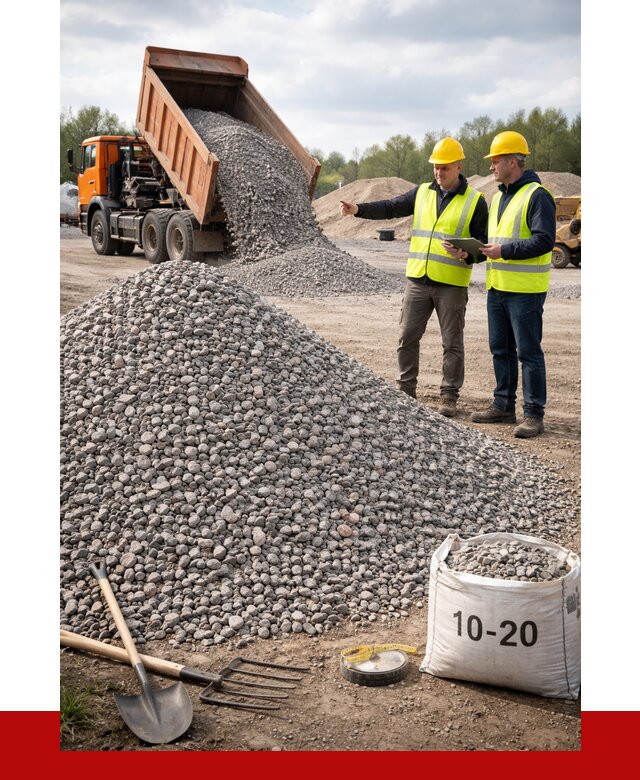 Гранитный щебень фракция 10-20 в Сосновом Бору от 4266 руб.|ПРОНЕРУДСнб
