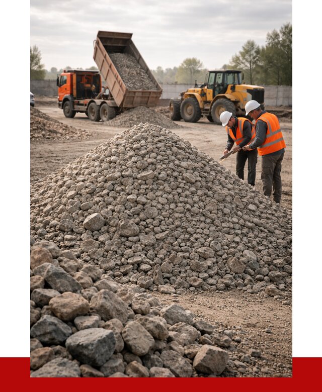 Гранитный щебень фракция 40-70 в Сосновом Бору от 2540 руб ПРОНЕРУДСнб