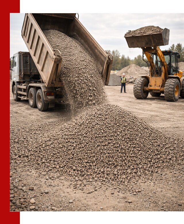 Гравийный щебень фракция 3–10 с доставкой в Сосновом Боре