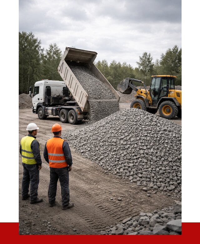 Гравийный щебень фракция 40-70 в Сосновом Бору от 9650р | ПРОНЕРУДСнб