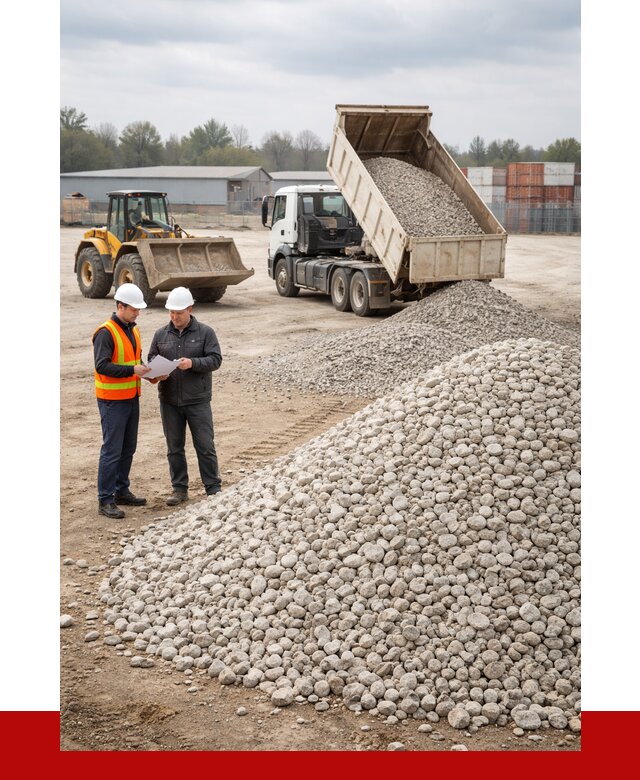 Известняковый щебень в Сосновом Бору от 1422 р. доставка | ПРОНЕРУДСнб