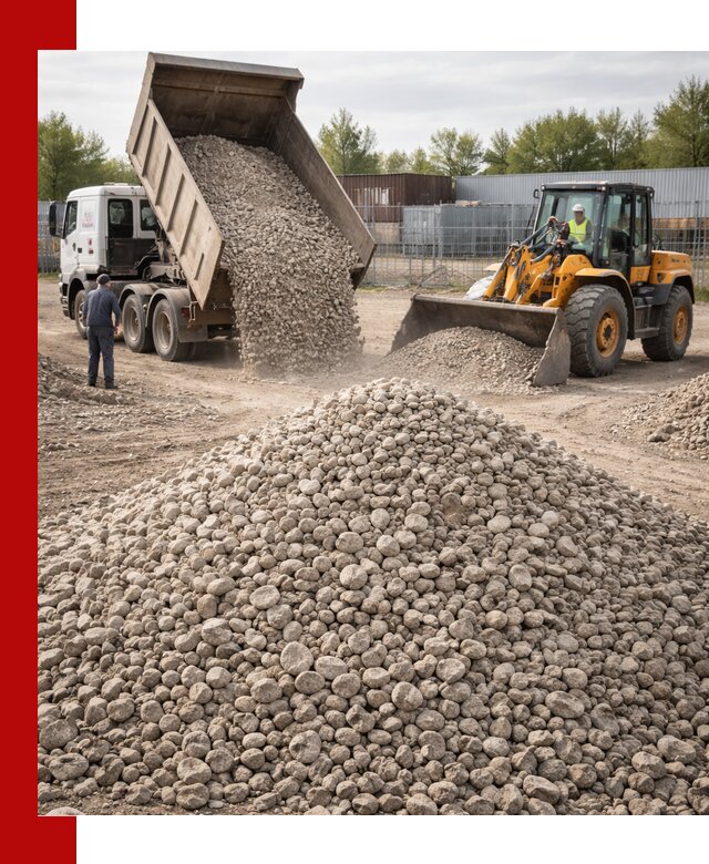 Доломитовый щебень фракции 20–41 с доставкой в Сосновом Боре