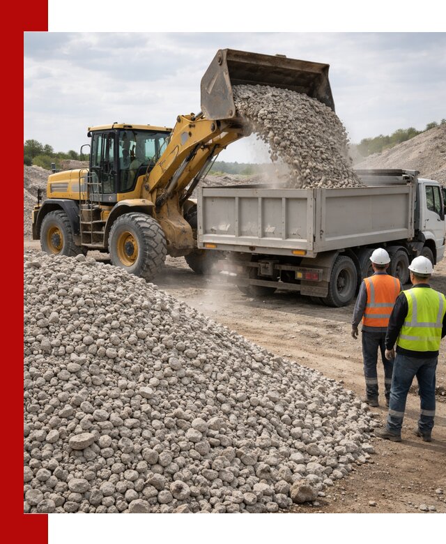 Доломитовый щебень фракция 40–71 доставка и продажа в Сосновом Боре