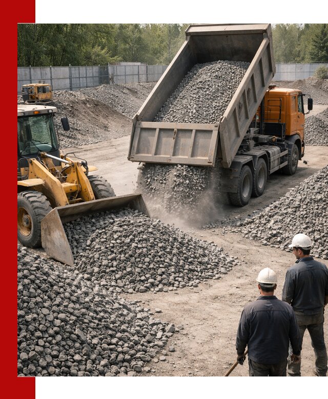 Шлаковый щебень фракция 20-40 доставка и продажа в Сосновом Бору