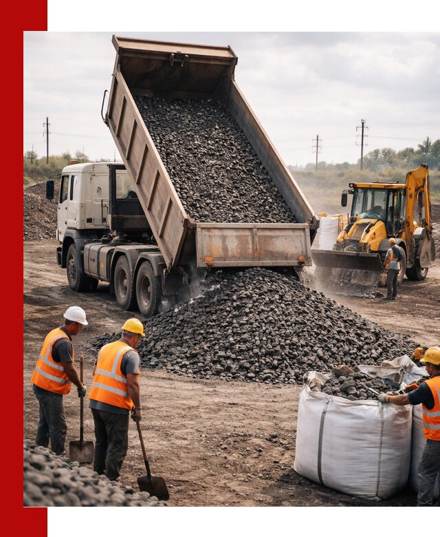 Шлаковый щебень фракция 40-70 с доставкой в Сосновом Бору