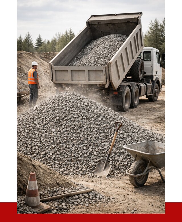 Купить вторичный щебень в Сосновом Бору от 1524 р. - ПРОНЕРУДСнб