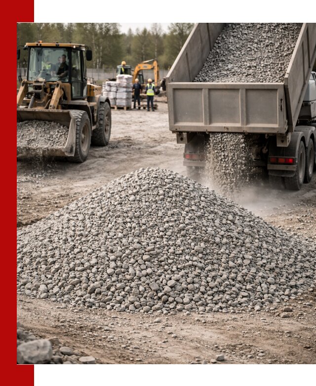 Вторичный щебень фракции 5-20 в Сосновом Бору — доставка и продажа крупнотоннажно