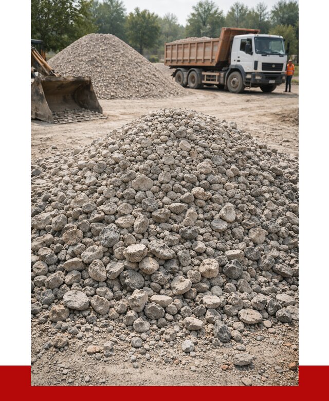 Вторичный щебень фракция 20-40 в Сосновом Бору от 2235 р ПРОНЕРУДСнб