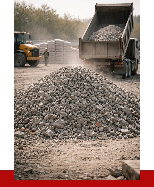 Вторичный щебень фракция 70-150 в Сосновом Бору от 1422 р. | ПРОНЕРУДСнб