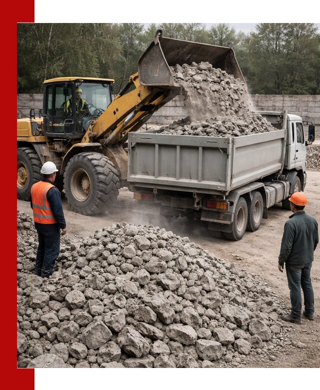 Вторичный щебень фракция 70–150 в Сосновом Бору с доставкой