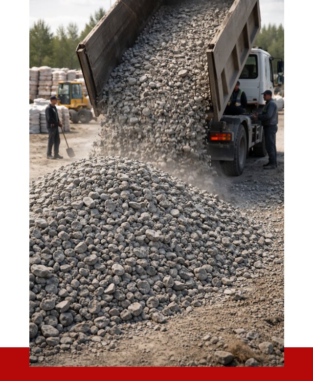 Бетонный щебень фракция 40-70 в Сосновом Бору от 1828 р. ПРОНЕРУДСнб