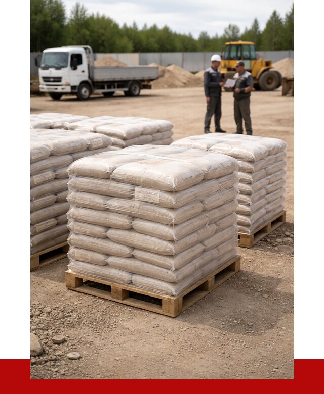 Карьерный песок в мешках в Сосновом Бору от 1219 р. - ПРОНЕРУДСнб