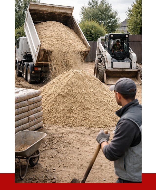 Мытый речной песок с доставкой в Сосновом Бору от 1473 р. | ПРОНЕРУДСнб