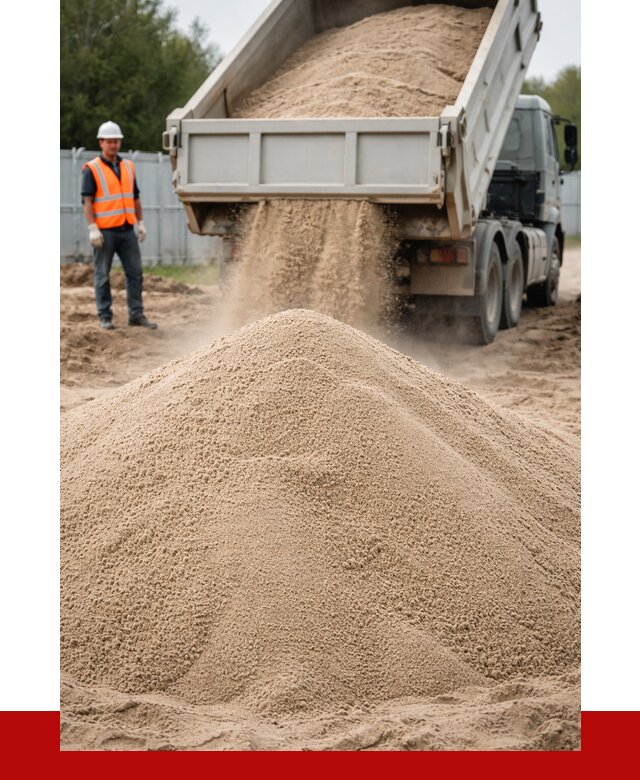 Купить сеяный песок с доставкой в Сосновом Бору от 2235 р ПРОНЕРУДСнб