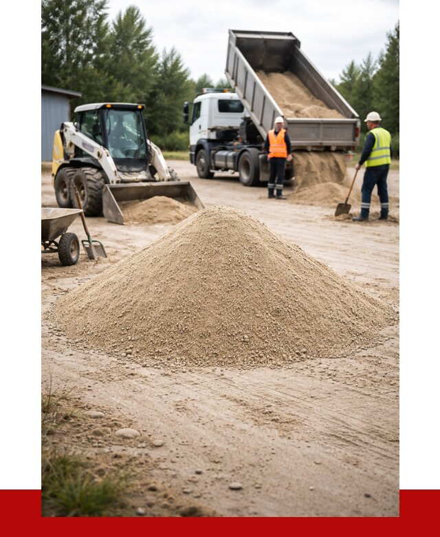 Кварцевый песок фракция 0-5 в Сосновом Бору от 2438 р ПРОНЕРУДСнб