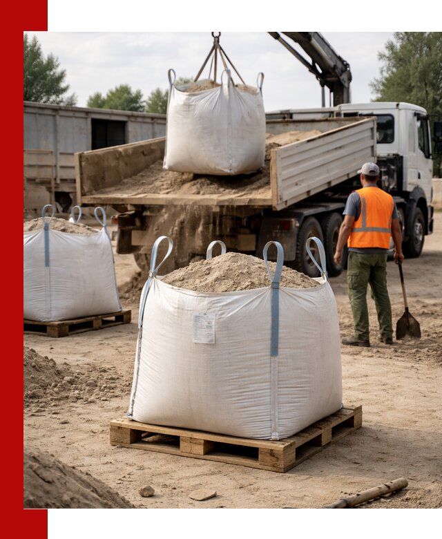 Доставка песка в биг бег в Сосновом Бору быстро и без лишних хлопот