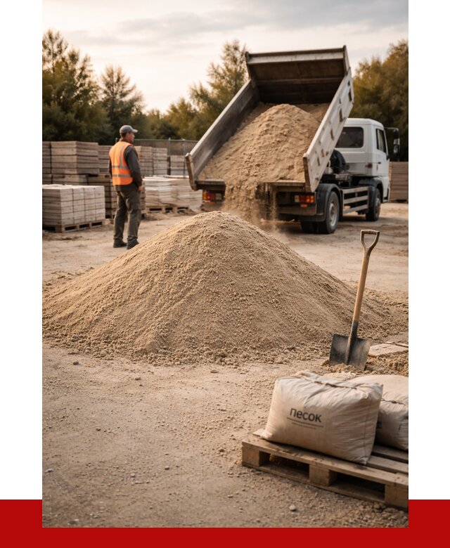 Купить сухой песок в Сосновом Бору с доставкой от 2438 р. | ПРОНЕРУДСнб