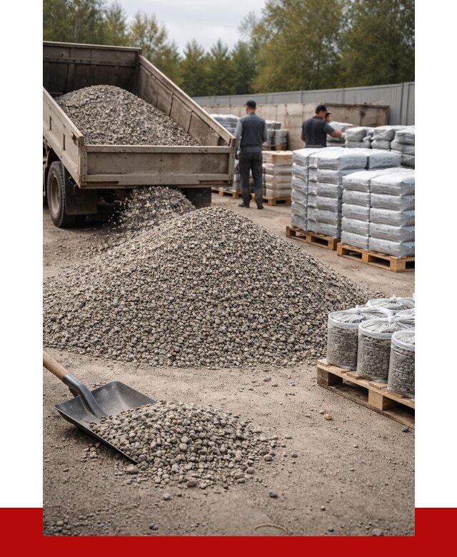 Гравий фракция 5-20 в Сосновом Боре купить от 2336 р. ПРОНЕРУДСнб