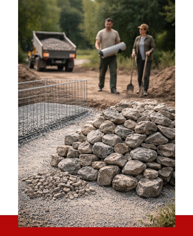 Камень для габионов фракция 100-200 в Сосновом Бору от 4876 р. | ПРОНЕРУДСнб