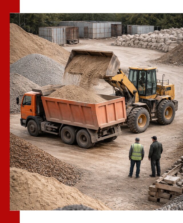 Доставка сыпучих смесей и смесей для стройки в Сосновом Бору