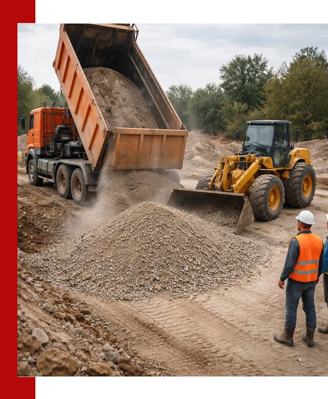 Доставка ПГС фракции С6 в мешках и навалом в Сосновом Бору