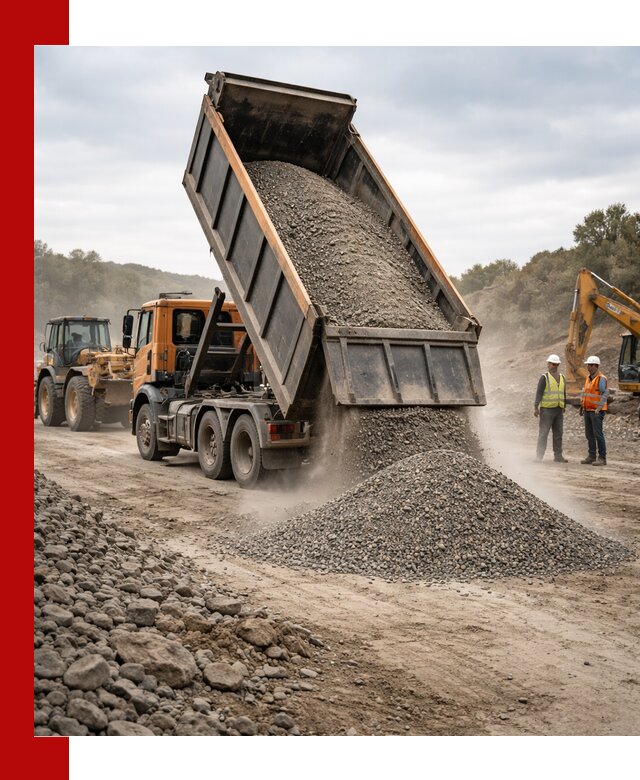 Щебёночно-песчаная смесь ЩПС С1 с доставкой в Сосновом Бору