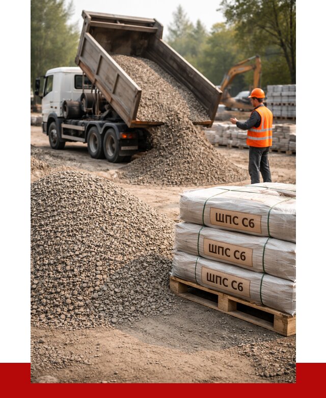 ЩПС С6 в Сосновом Бору с доставкой от 2235 р. за куб | ПРОНЕРУДСнб