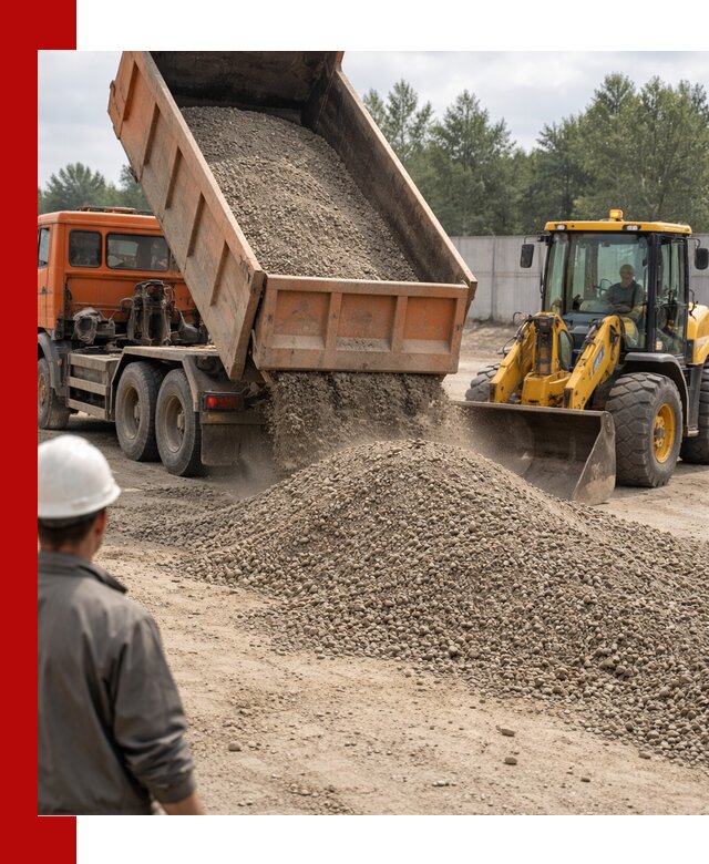 Доставка щпс С8 самосвалами в Сосновом Бору от производителя