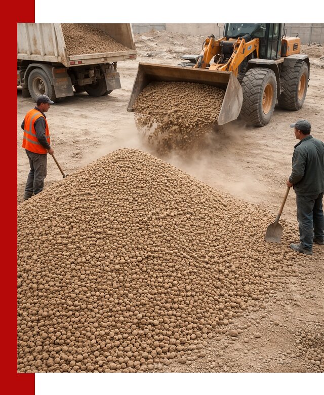 Керамзит фракция 10-20 с доставкой в Сосновом Боре