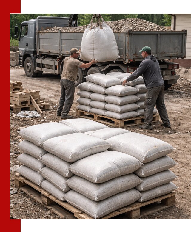 Керамзит в мешках с доставкой в Сосновом Бору от компании-поставщика
