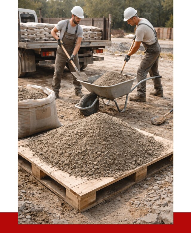 Цементно песчаная смесь М100 в Сосновом Боре от 5282 р. за куб | ПРОНЕРУДСнб