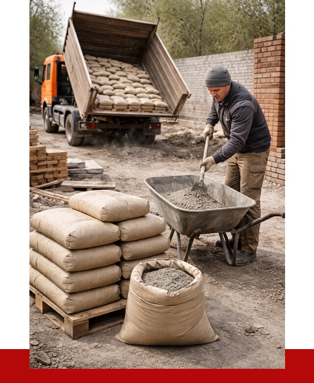 Купить сухую смесь для кладки в Сосновом Бору от 1219 р. | ПРОНЕРУДСнб