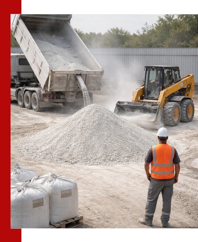 Доставка и продажа известняковой муки в Сосновом Бору