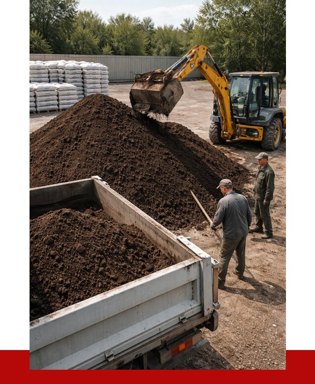 Растительный грунт с доставкой в Сосновом Бору от 3251 р. | ПРОНЕРУДСнб