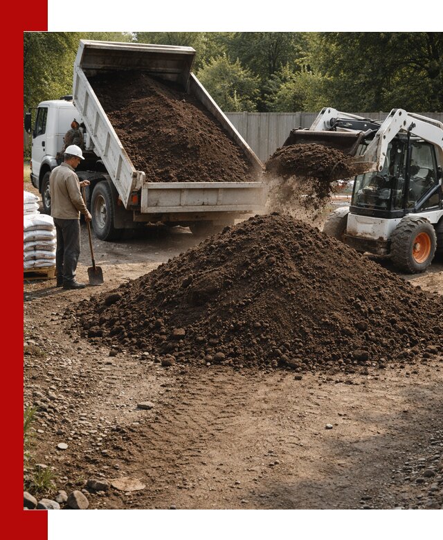 Доставка растительного грунта в Сосновом Бору от производителя оптом и в розницу
