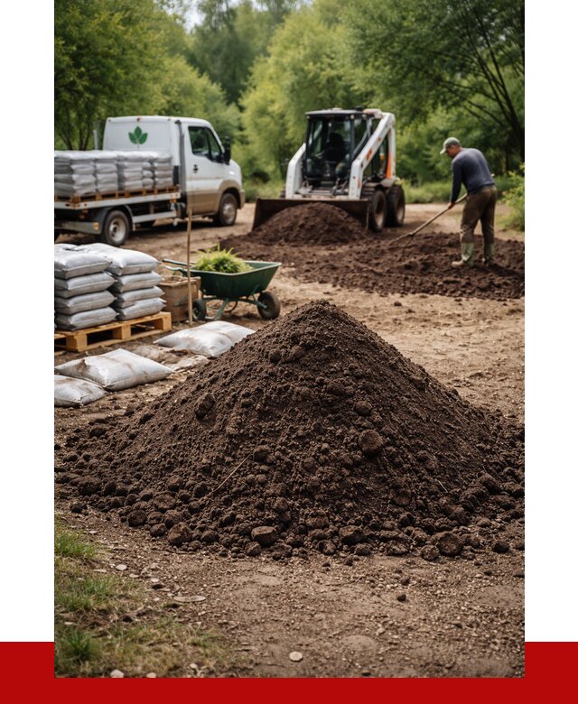 Грунт для озеленения с доставкой в Сосновом Бору от 1828 р. | ПРОНЕРУДСнб