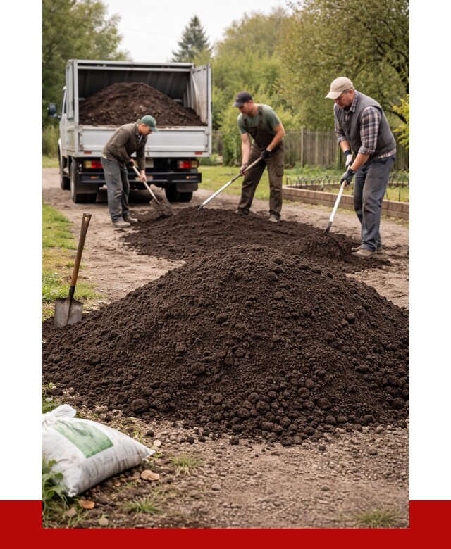 Купить землю для огорода в Сосновом Бору от 3251 р./куб | ПРОНЕРУДСнб