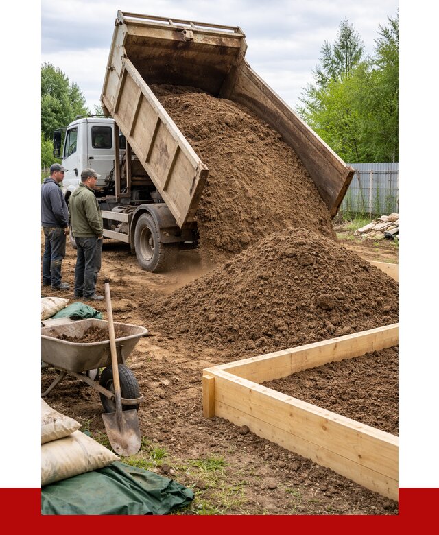 Торфо песчаная смесь в Сосновом Бору с доставкой от 1879 р. | ПРОНЕРУДСнб