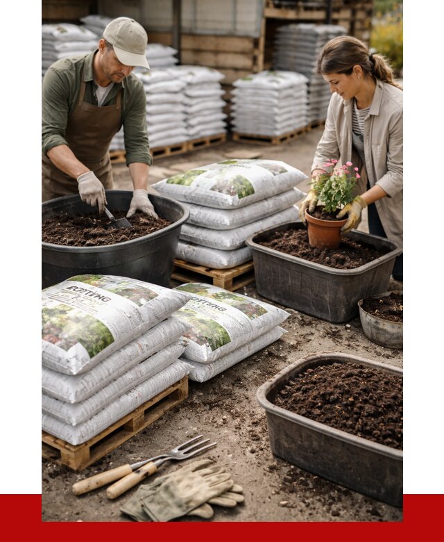 Купить почвосмесь для цветов в Сосновом Бору от 4266 р. | ПРОНЕРУДСнб