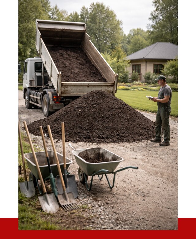 Купить чернозем с доставкой в Сосновом Бору от 1828 р. | ПРОНЕРУДСнб