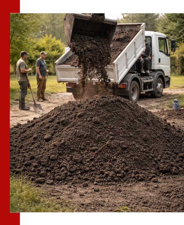 Доставка и продажа чернозема в Сосновом Бору оптом и в розницу