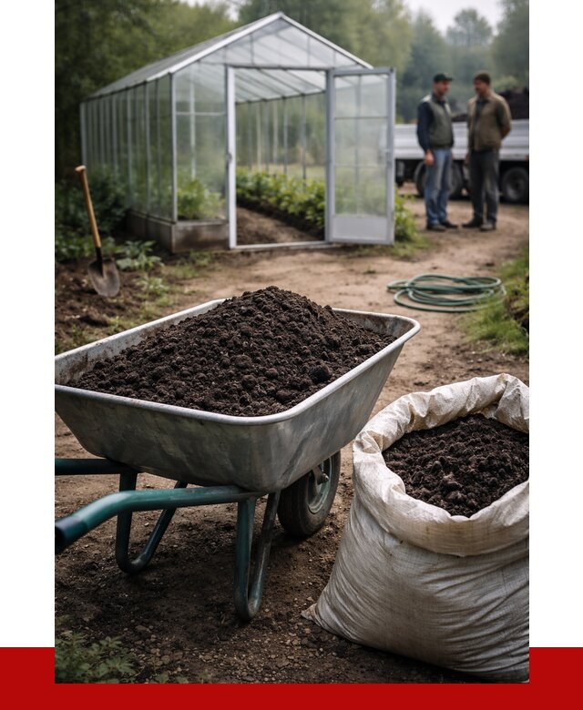 Чернозем для теплицы в Сосновом Бору с доставкой от 1524 р. | ПРОНЕРУДСнб