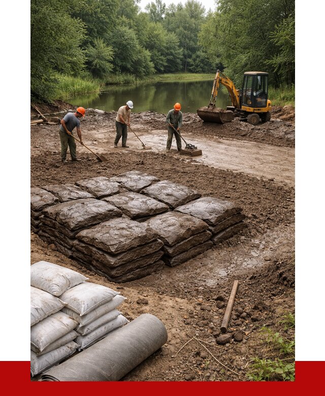 Купить глину для пруда в Сосновом Боре от 4571 р. с доставкой | ПРОНЕРУДСнб