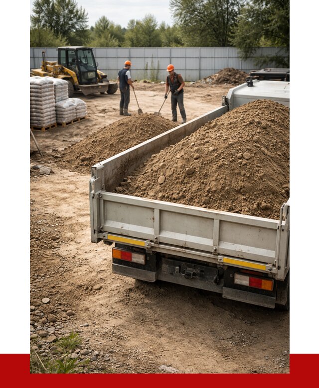 Супесь с доставкой в Сосновом Бору от 2489 р. за куб | ПРОНЕРУДСнб