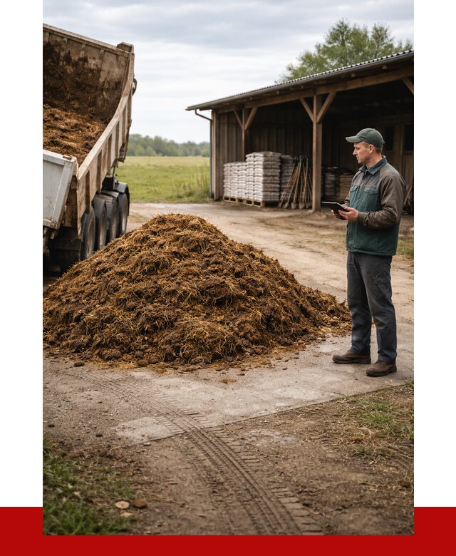 Купить навоз с доставкой в Сосновом Бору от 1219 р. за куб | ПРОНЕРУДСнб