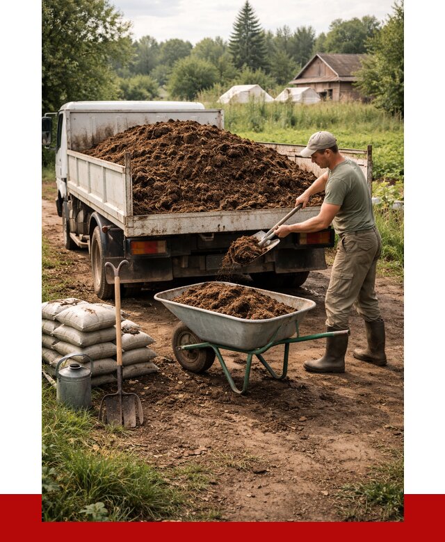 Купить коровий навоз с доставкой в Сосновом Бору от 1828 р. | ПРОНЕРУДСнб