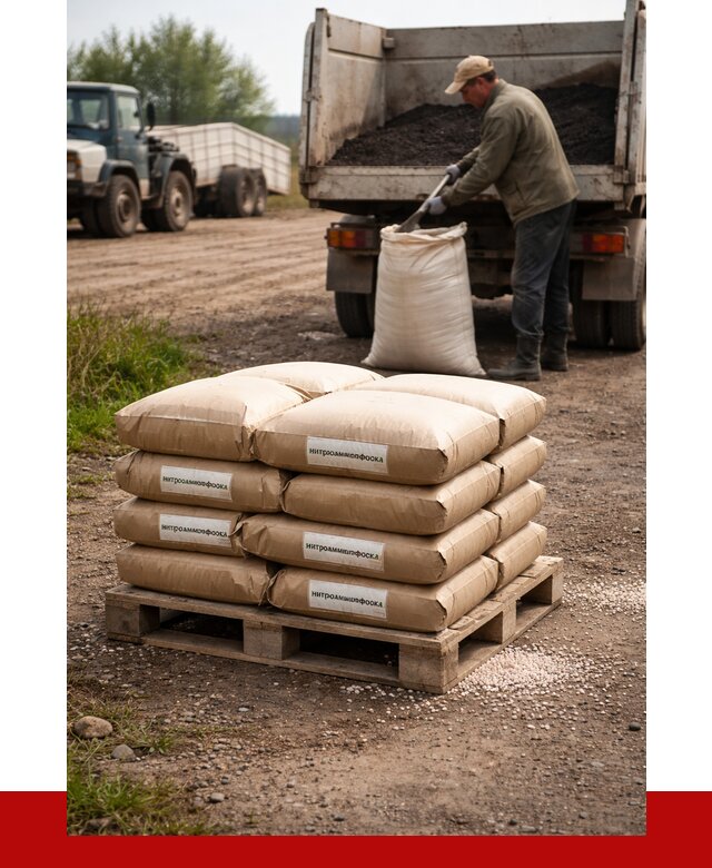 Купить нитроаммофоска в Сосновом Бору от 4266 р. за куб | ПРОНЕРУДСнб