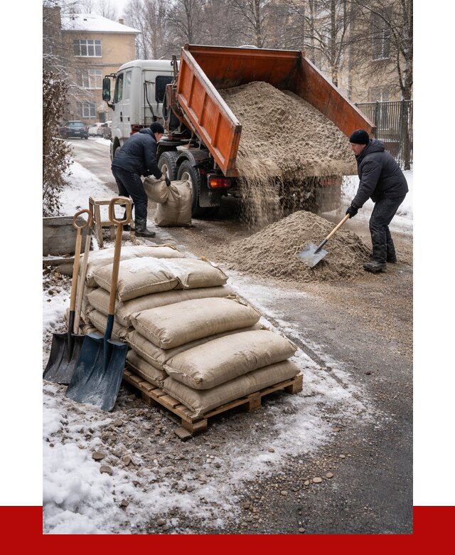 Противогололедные материалы оптом в Сосновом Боре от 4266 р. | ПРОНЕРУДСнб